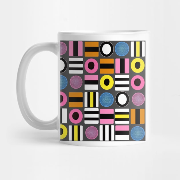 liquorice all sorts surface pattern by LeanneTalbot